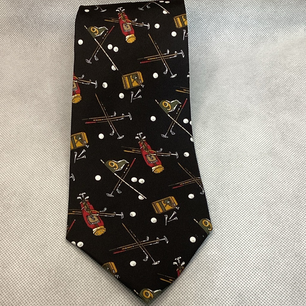 MBP Black GOLF Tie